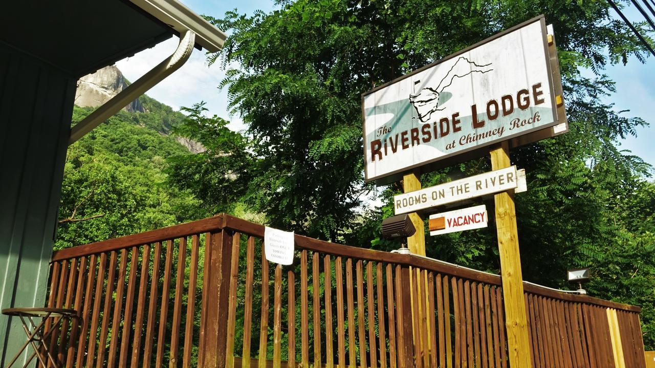 Riverside Lodge At Chimney Rock Exterior foto