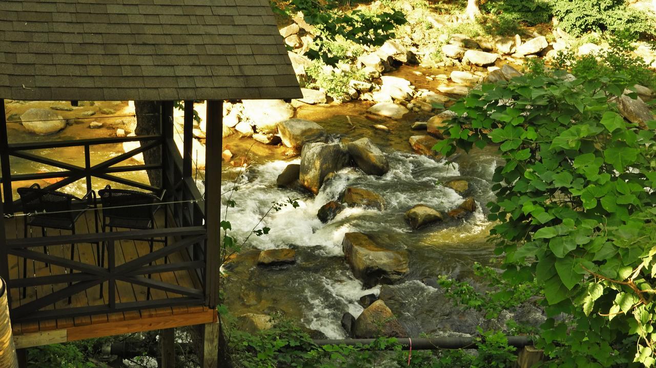 Riverside Lodge At Chimney Rock Exterior foto